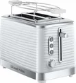 Produktbild: Russell Hobbs Toaster 24370-56 | 2 Scheiben | 1050W | breite Schlitze | Brötchenaufsatz | Weiß