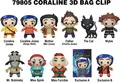 Produktbild: Coraline 3D PVC-Taschenanhänger Series 1 Display (24)