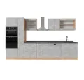 Produktbild: Vicco Küchenzeile R-Line, Beton/Goldkraft Eiche, 350 cm, AP Anthrazit