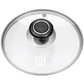 Produktbild: Gräwe Glasdeckel DE016, 16cm, mit Auslassventil und Edelstahlring
