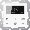Produktbild: Jung - Raumthermostat/Uhrenthermostat Raumtemperaturregler TR D A 1790 WW mit Di