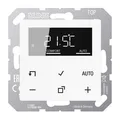Produktbild: Jung Raumtemperaturregler TR D A 1790 WW Uhrenthermostate TRDA1790WW