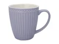 Produktbild: GreenGate - Tasse, Kaffeetasse, Mug - Alice - Lavender - Porzellan - 320 ml
