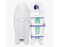 Produktbild: DSC Protektoren-Set Intense Valor Batting Legguard, Professioneller Beinschutz (1 Paar Cricket Beinschützer, Professioneller Beinschutz mit gegossener Konstruktion), hochwertige Lederkonstruktion