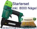 Produktbild: Prebena Stauchkopfnagler Nagler Druckluftnagler 2XR J50 Tacker + J BOX Nägel NEU