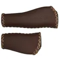 Produktbild: Ergotec Monaco Set griff Leder 135 92 mm braun