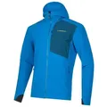 Produktbild: La Sportiva Allwetterjacke Wanderjacke Descender Storm (geruchshemmend und antibakteriell) blau S