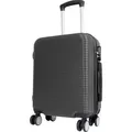 Produktbild: ABS Handgepäck Reisekoffer Malaga 55cm 37 Liter klein anthrazit - Schwarz