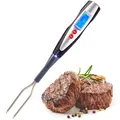Produktbild: Westmark Braten- und Grillgabel mit Thermometer, Mit LED-Anzeige und Taschenlamp