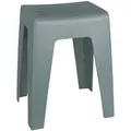 Produktbild: Schöner Wohnen Badhocker Kumba, Grau, Kunststoff, 38x47x32 cm, freistehend, Badaccessoires, Duschzubehör, Badhocker