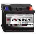 Produktbild: HR HiPower 60Ah Autobatterie 12V 600A ersetzt 46 55 63 65 75Ah