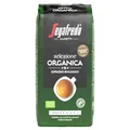 Produktbild: Segafredo Zanetti Selezione Organica - Ganze Bohne (1 kg Packung) - Geeignet für alle italienischen Kaffeespezialitäten - Kaffeebohnen mit mittlerer Röstung, Schokoladen und Karamellgeschmack