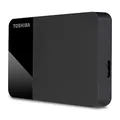 Produktbild: TOSHIBA 4TB Canvio Ready – 2,5-Zoll Portable Externe Festplatte mit SuperSpeed USB 3.2 Gen 1, kompatibel mit Microsoft Windows 7, 8 und 10, Schwarz (HDTP340EK3CA)