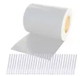 Produktbild: Plantiflex Sichtschutzstreifen Sichtschutz Rolle 35m blickdicht PVC Zaunfolie, (Sichtschutzfolie Windschutz, für Doppelstabmatten Zaun Sichtschutzrolle)