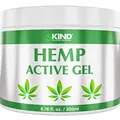Produktbild: 5kind Hanf-Aktivgel Hanfsalbe 200ml – Hochdosiertes Hanfgel – Für Gelenke und Muskeln, Füße, Knie, Nacken, Schultern, Rücken & Muskeln – Gel mit natürlichen Extrakten