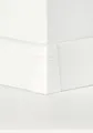Produktbild: Classen Außenecke für Clip-Laminatleiste foliert 58 x 19 mm weiß Holzpore
