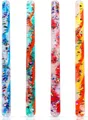 Produktbild: 4 Glitzer Zauberstäbe je 32 cm lang und zweifarbig