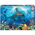 Produktbild: Großer Weißer Hai Puzzle 500pcs