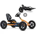 Produktbild: BERG Buddy B-Orange Pedal-Gokart mit Passenger-Trailer