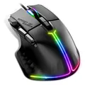 Produktbild: SPIRIT OF GAMER | Gaming Maus PC mit 12800 DPI | RGB Maus mit 8 Programmierbaren Tasten darunter 1 Rapid Fire | 13 Hintergrundbeleuchtungseffekte | Ergonomische Gaming Mouse mit Daumenauflage