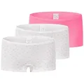 Produktbild: Schiesser Panty 3er Pack Kids Girls 95/5 Organic Cotton (Spar-Set, 3-St) Short Slip - Baumwolle bunt|rosa 104