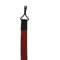 Produktbild: Flaches elastisches Band mit 2 extra starken Doppelhaken 150 cm Rot - Weiß