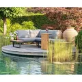 Produktbild: Greemotion Gartenmöbel Lounge-Set Samara 3-tlg Akazienholz mit Aluminium-Gestell