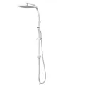 Produktbild: Schulte DuschMaster Rain II Chrom mit Umsteller, Kopfbrause eckig D9636