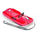 Produktbild: KHW Lenkschlitten Lenkbob Snow Fox pink - Kunststoffschlitten, Rodel, Kinderschlitten, Rodelschlitten - stabil, leicht, sicher - Winter, Schnee, Freizeit 11254