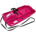 Produktbild: KHW Lenkschlitten Snow Fox Pink 95 cm TÜV-geprüft inkl. Zugseil ausgefeiltes Lenksystem kälte- und lichtbeständiger Kunststoff Made in Germany
