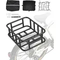 Produktbild: VEVOR Fahrradkorb hinten 435x330x155 mm, Gepäckträger zum Transport von Hunden, Haustieren, Obst und Lebensmitteln, wird mit Montagewerkzeug geli...