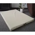Produktbild: Hundebettenmanufaktur Hundematratze beidseitig Kunstleder Höhe 5 cm Farbe und Größe wählbar beige 90 cm X 60 cm