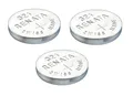 Produktbild: 3 x Renata 321 Knopfzellen / Uhrenbatterien Swiss Made, Silberoxid, SR616SW, 1,5 V, auch bekannt als