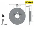 Produktbild: 2 St. Bremsscheibe TEXTAR 92130500 für Mazda 3 3 Stufenheck
