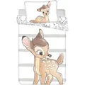 Produktbild: Disney Bambi Bettwäsche Für Kinder – Bettbezug 100x135 Cm + Kissenbezug 40x60 Cm