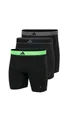 Produktbild: adidas Sportswear Langer Boxer Active Micro Flex (3er Pack) Logo-Bund, elastisch, Mikrofaser, ohne Eingriff