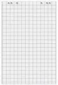 Produktbild: Maul Flipchart Papier (5 Stück) | kariertes Papier für Flipchart | vorhandene Lochung zum direkten Aufhängen | ideal zum Schreiben und Präsentieren im Büro und Konferenzräumen | Weiß