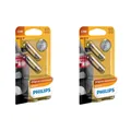 Produktbild: 2x Philips Standard Festoon C5W 5W 12V Autolampen Glühlampen Glühbirnen
