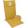 Produktbild: Herlag Hochlehner Gartenstuhlauflage Bea 120x50x4,5cm Senfgelb Wasserabweisend