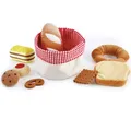 Produktbild: HAPE BROTKÖRBCHEN GEFÜLLT KAUFMANNSLADEN SPIELKÜCHE ZUBEHÖR NEU OVP