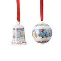 Produktbild: Hutschenreuther Porzellan Weihnachtsglocke + Weihnachtskugel 2022 NEU OVP - ...