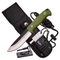 Produktbild: Elk Ridge ER555GN Messer mit Fester Klinge, Unisex, Erwachsene, Grün