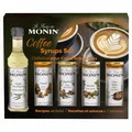 Produktbild: Monin Kaffeesirup-Geschenkset (5x 5cl) – Amazon