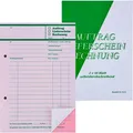Produktbild: Böttcher-AG Kombinationsbuch A5, selbstdurchschreibend, 2 x 40 Blatt