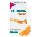 Produktbild: Elotrans Reload - Isotonische Elektrolyt-Glucose-Mischung - Nahrungsergänzungsmittel mit Magnesium, Kaliumchlorid, Cholin und B-Vitaminen - 15 Beutel