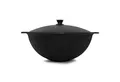Produktbild: 4BIG.fun Grilltopf NAMANGAN 16L Grilltopf WOK Uzbek Kasan Feuertopf, Gusseisen (Gusseisener Kasan mit Deckel)