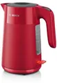 Produktbild: Bosch TWK2M164 Wasserkocher, MyMoment, 2400 W, 1,7 L, Automatische Endabschaltung, Trockenhitzeschutz, rot