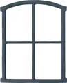 Produktbild: Fenster grau Stallfenster Eisenfenster Scheunenfenster Eisen 64cm Antik-Stil (h)