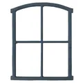 Produktbild: Fenster grau Stallfenster Eisenfenster Scheunenfenster Eisen 64cm Antik-Stil (h)