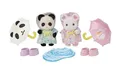 Produktbild: Sylvanian Families - 5748 Erlebniskindergarten Freunde “Regenwetter” - Figuren für Puppenhaus